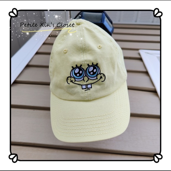 Nickelodeon Accessories - Cute SpongeBob Cap (one size for most) Nickelodeon Accessories - Cute SpongeBob Cap (one size for most)